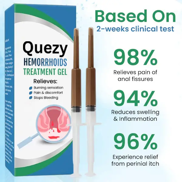 Quezy™ Hemorrhoids Treatment Gel 6 Quezy™ Hemorrhoids Treatment Gel