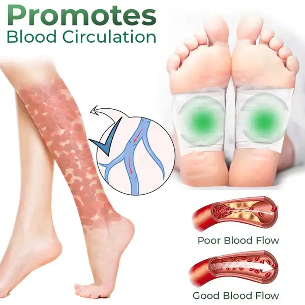 Cvreoz® Varicose Vein Relief Herbal Foot Patch 8 Cvreoz® Varicose Vein Relief Herbal Foot Patch