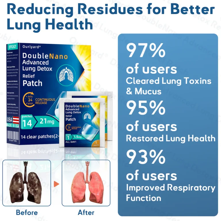 Ourlyard DoubleNano Advanced Lung Detox Relief Patch 9 Ourlyard DoubleNano Advanced Lung Detox Relief Patch