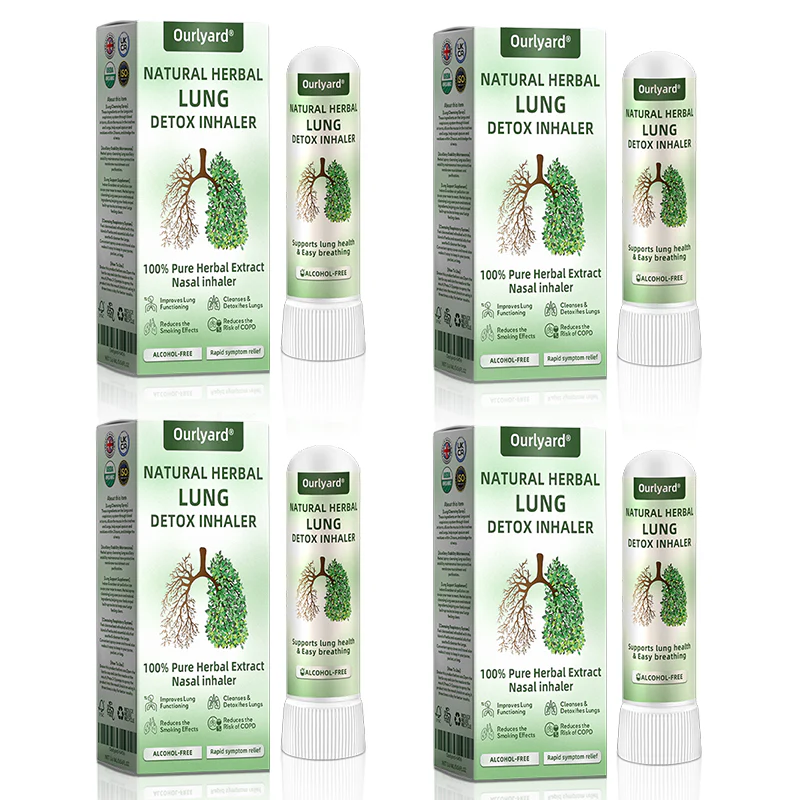 Ourlyard® Natural Herbal Lung Detox Inhaler 10 Ourlyard® Natural Herbal Lung Detox Inhaler