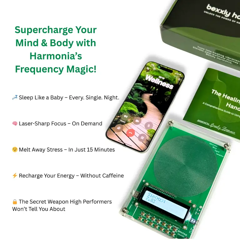 Bexxly HARMONIA – A Custom Healing Frequency Generator 8 Bexxly HARMONIA – A Custom Healing Frequency Generator