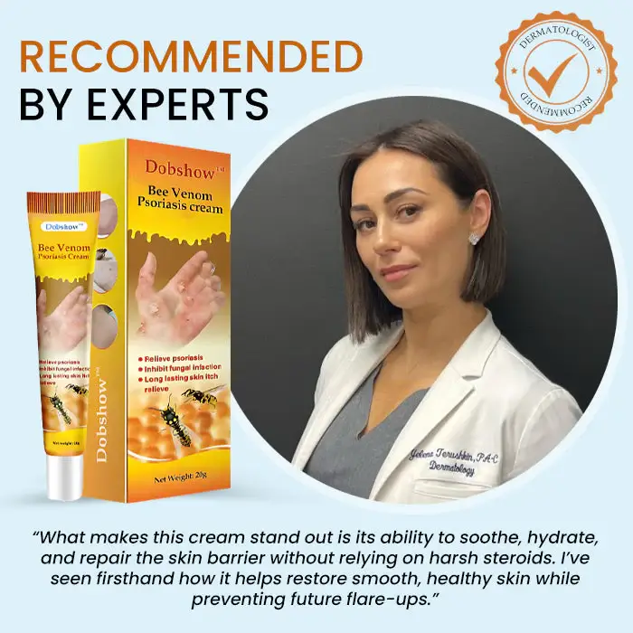 Dobshow™ Bee Venom Psoriasis Cream 5 Dobshow™ Bee Venom Psoriasis Cream