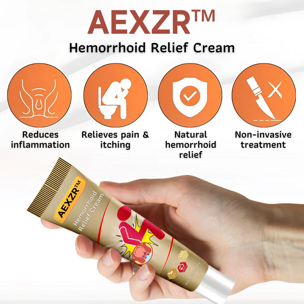 AEXZR™ Hemorrhoid Relief Cream 7 AEXZR™ Hemorrhoid Relief Cream