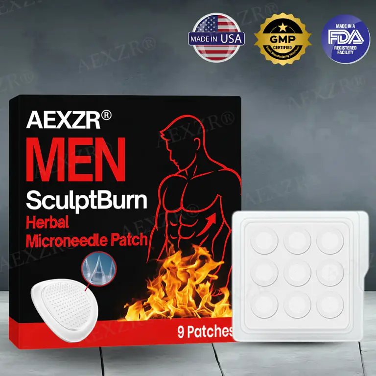 AEXZR® Men SculptBurn Limited Time Offer – Herbal Microneedle Patch 1 AEXZR® Men SculptBurn Limited Time Offer – Herbal Microneedle Patch