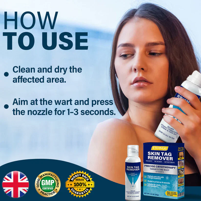 Fivfivgo® TagRecede Cryo Treatment Spray 2 Fivfivgo® TagRecede Cryo Treatment Spray