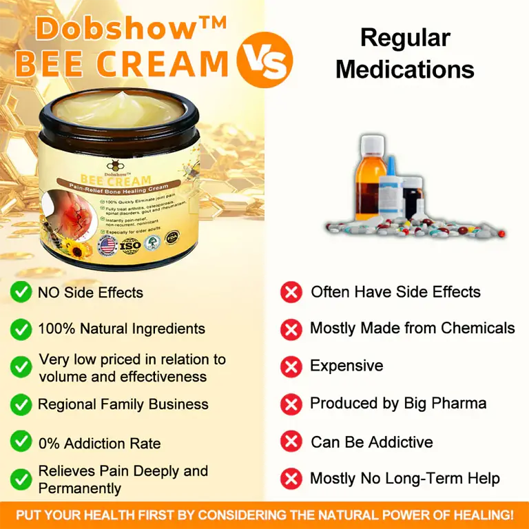 Dobshow™ Bee-Venom Pain-Relief Bone Healing Cream 9 Dobshow™ Bee-Venom Pain-Relief Bone Healing Cream