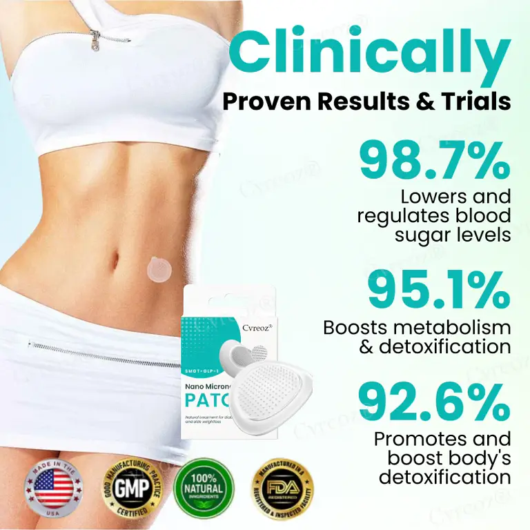 Cvreoz® SMGT-GLP-1 Nano Microneedle Patch 7 Cvreoz® SMGT-GLP-1 Nano Microneedle Patch