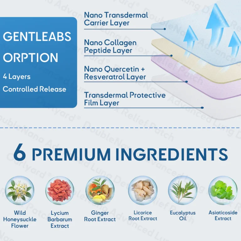 Ourlyard DoubleNano Advanced Lung Detox Relief Patch 8 Ourlyard DoubleNano Advanced Lung Detox Relief Patch