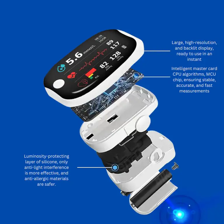 QIAWI™ Non-Invasive Blood Glucose Meter 9 QIAWI™ Non-Invasive Blood Glucose Meter