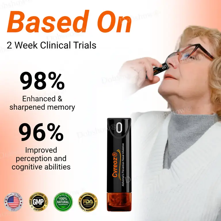 Cvreoz® Alzheimer’s Prevention Nasal Inhalation 6 Cvreoz® Alzheimer’s Prevention Nasal Inhalation