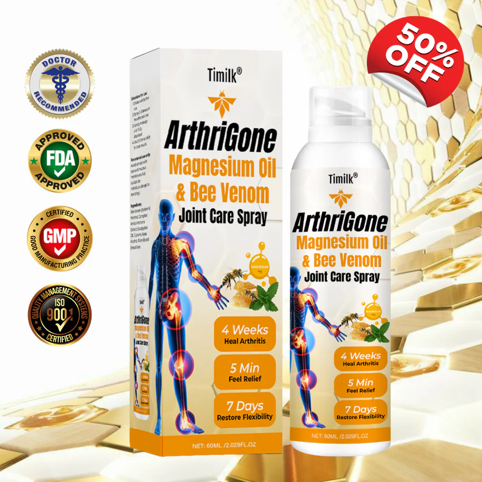 ArthriGone Magnesium Oil & Bee Venom Joint Care Spray