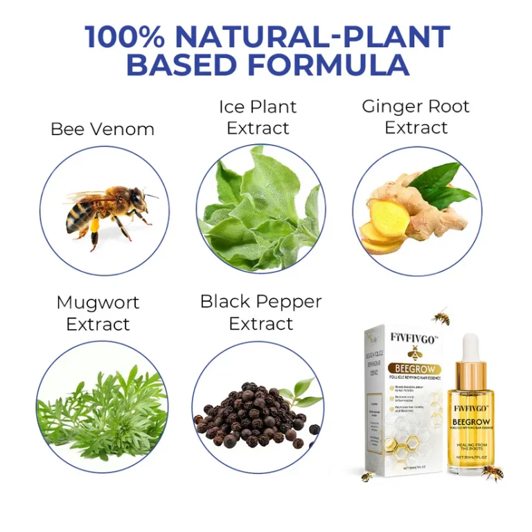 Fivfivgo™ BeeGrow Follicle Reviving Hair Essence 9 Fivfivgo™ BeeGrow Follicle Reviving Hair Essence