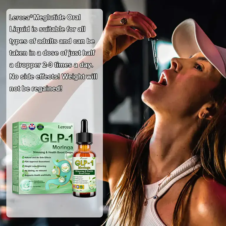 Lercea® GLP-1 Moringa Slimming & Health Boost Drops 11 Lercea® GLP-1 Moringa Slimming & Health Boost Drops
