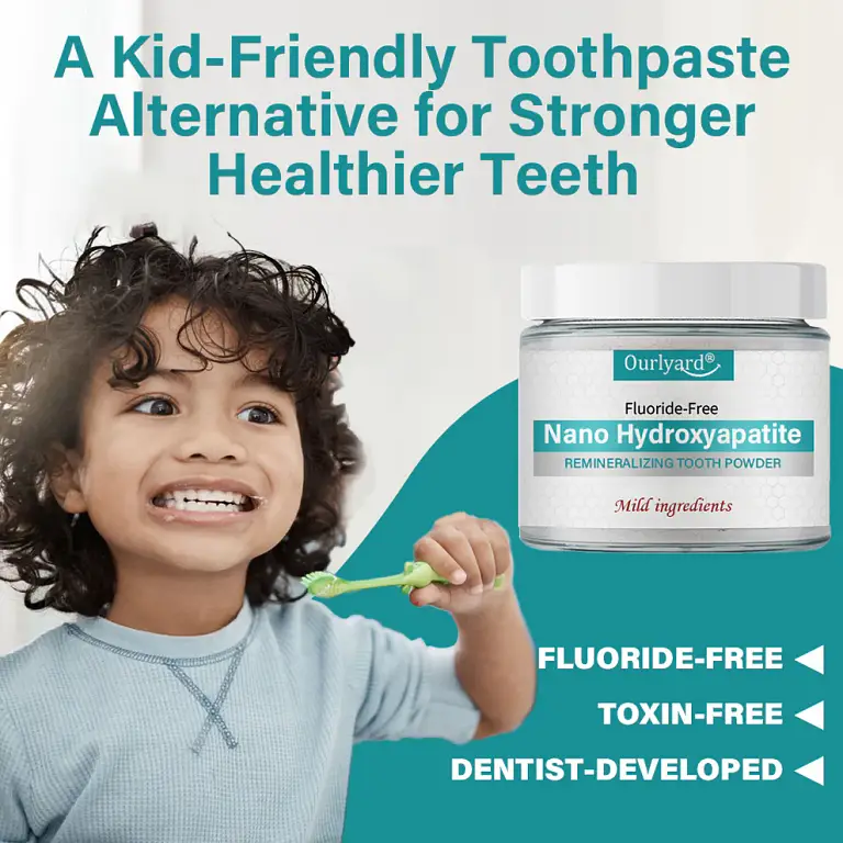 Ourlyard® Fluoride-Free Nano Hydroxyapatite Tooth Powder 2 Ourlyard® Fluoride-Free Nano Hydroxyapatite Tooth Powder