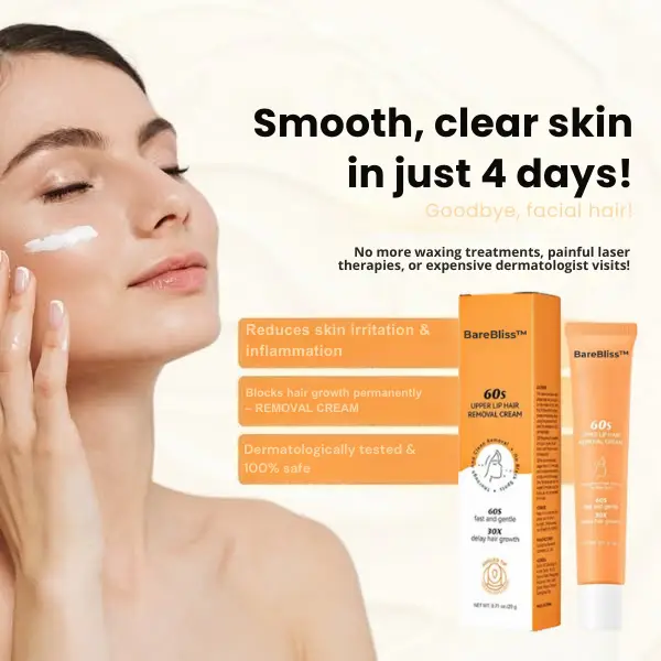 BareBliss™ | Stop 97% of hormonal hair growth at the root in just 4 days 1 BareBliss™ | Stop 97% of hormonal hair growth at the root in just 4 days