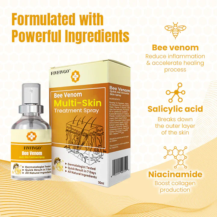 Fivfivgo™ Bee Venom Multi-Skin Treatment Spray 2 Fivfivgo™ Bee Venom Multi-Skin Treatment Spray