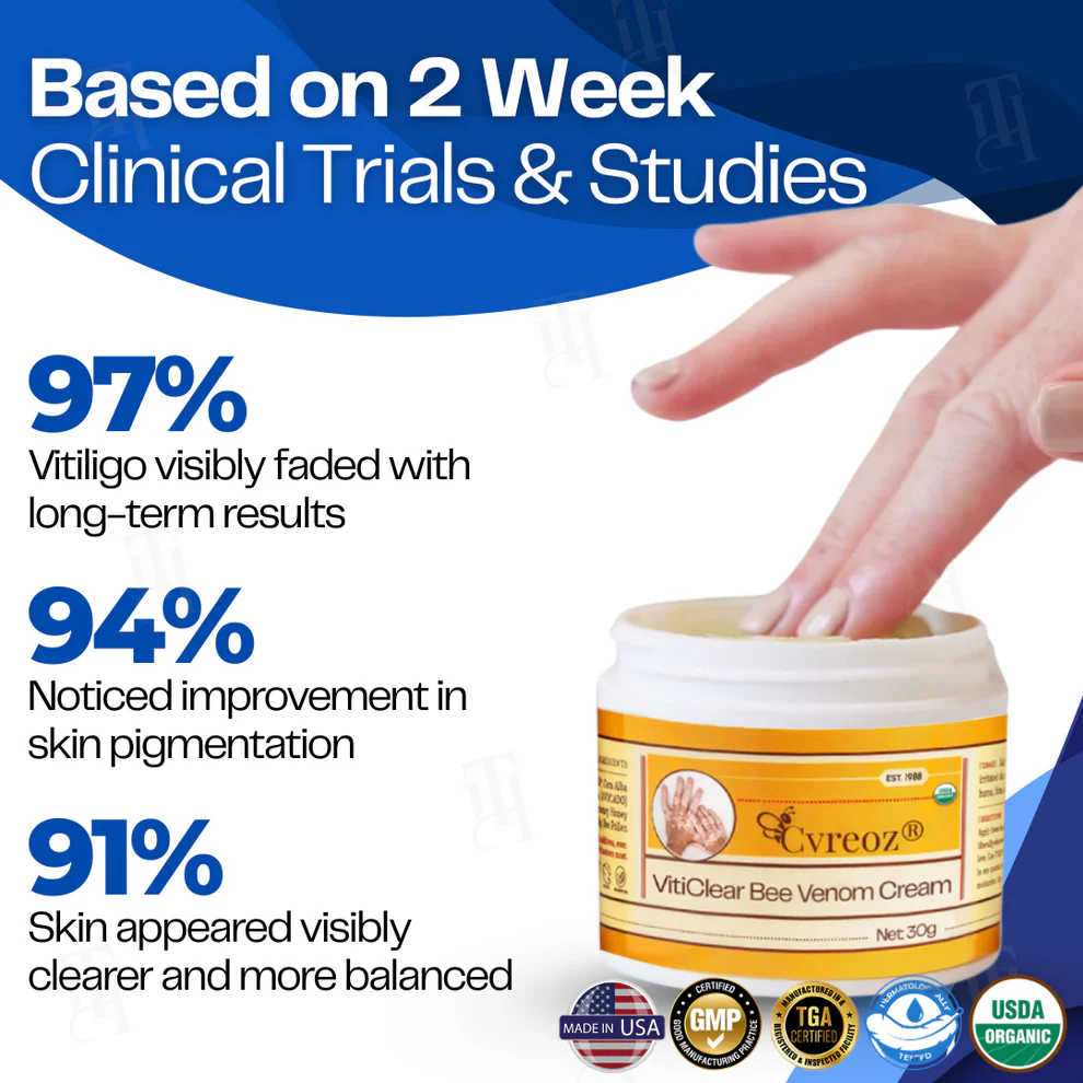 Cvreoz® VitiClear Bee Venom Cream 8 Cvreoz® VitiClear Bee Venom Cream