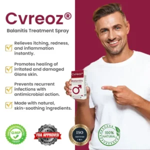 Cvreoz® Balanitis Treatment Spray 9 Cvreoz® Balanitis Treatment Spray