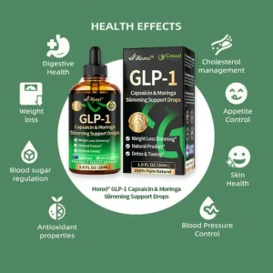 Honxi® GLP-1 Capsaicin & Moringa Slimming Support Drops