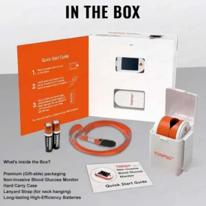 YUNPSO™ Non-Invasive 4-in-1 Advanced Glucose Monitor 9 YUNPSO™ Non-Invasive 4-in-1 Advanced Glucose Monitor