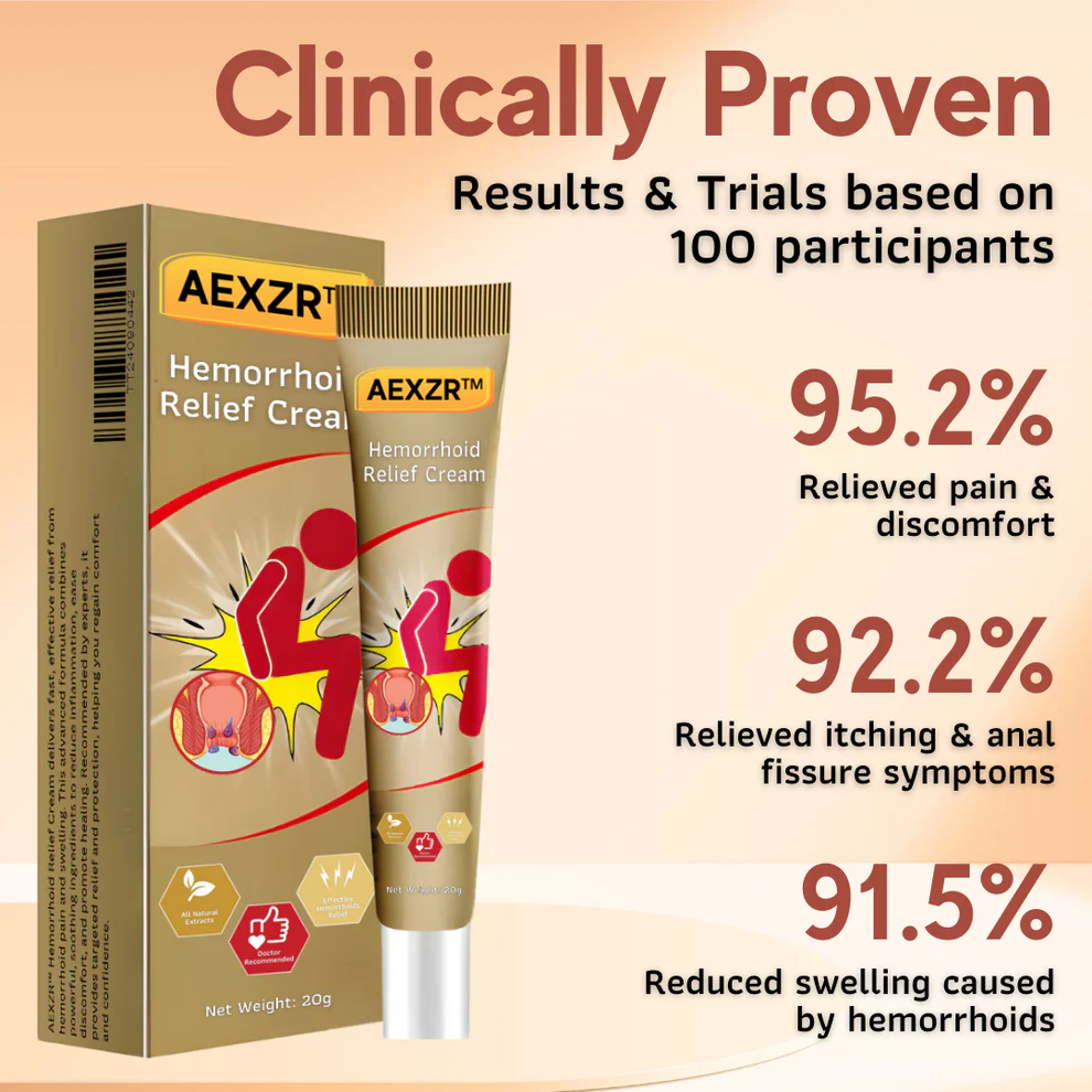 AEXZR™ Hemorrhoid Relief Cream 4 AEXZR™ Hemorrhoid Relief Cream
