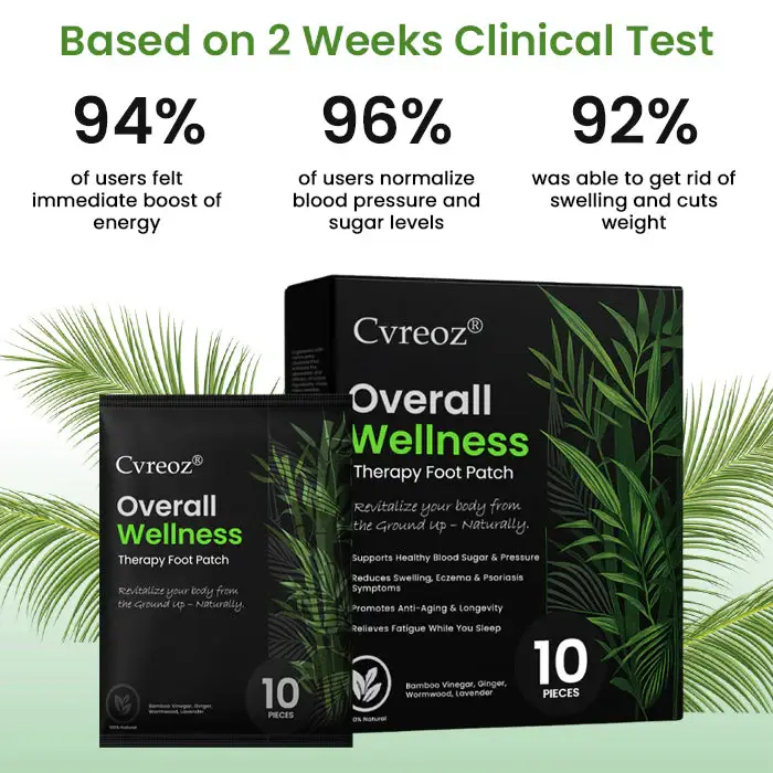 Cvreoz® Overall Wellness Therapy Foot Patch 8 Cvreoz® Overall Wellness Therapy Foot Patch