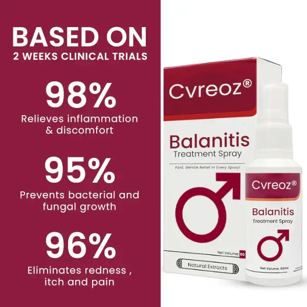 Cvreoz® Balanitis Treatment Spray 3 Cvreoz® Balanitis Treatment Spray