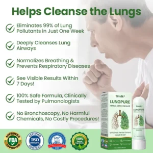 Timilk® LungPure Herbal Detox Inhaler 18 Timilk® LungPure Herbal Detox Inhaler