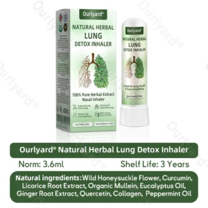 Ourlyard® Natural Herbal Lung Detox Inhaler 17 Ourlyard® Natural Herbal Lung Detox Inhaler