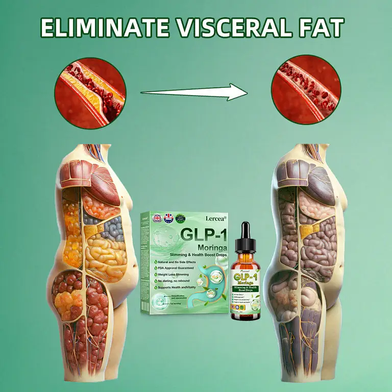 Lercea® GLP-1 Moringa Slimming & Health Boost Drops 9 Lercea® GLP-1 Moringa Slimming & Health Boost Drops