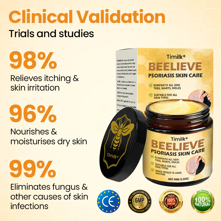 Timilk®BeeLieve Psoriasis Skin Care 6 Timilk®BeeLieve Psoriasis Skin Care