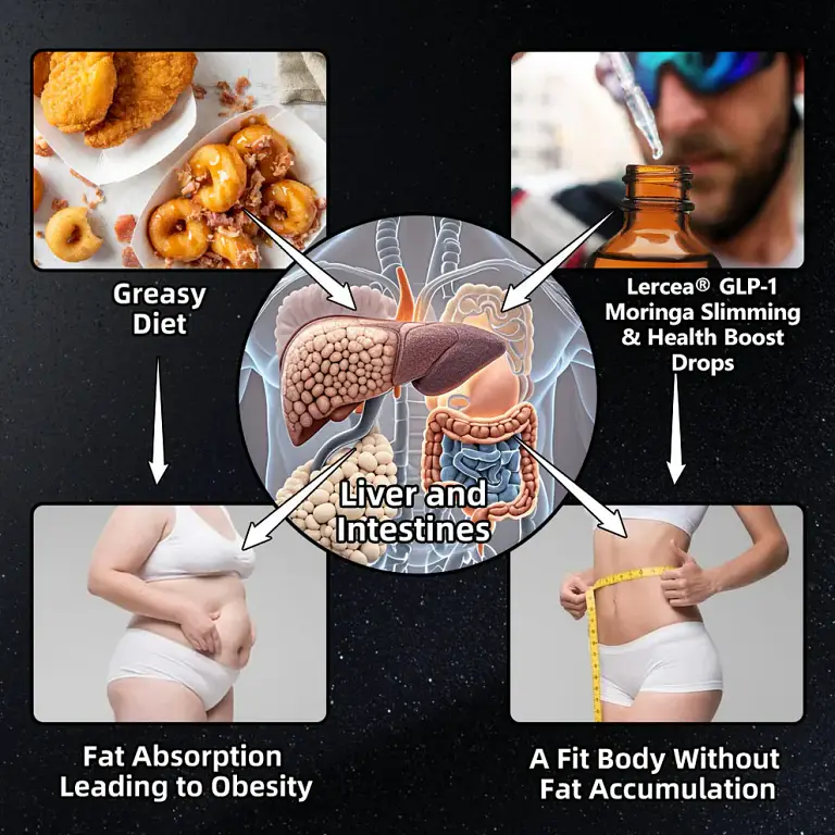 Lercea® GLP-1 Moringa Slimming & Health Boost Drops 8 Lercea® GLP-1 Moringa Slimming & Health Boost Drops
