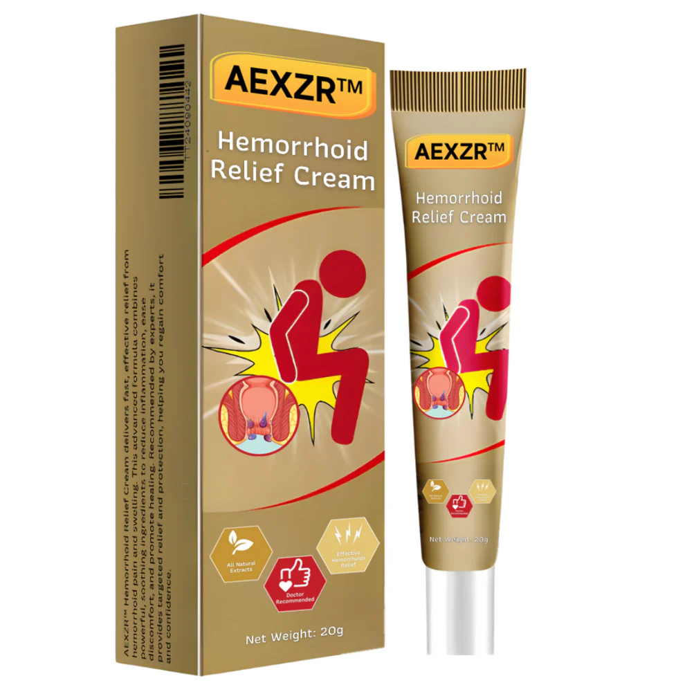AEXZR™ Hemorrhoid Relief Cream 2 AEXZR™ Hemorrhoid Relief Cream