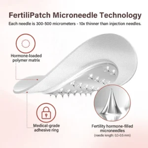 ATTDX® HormoSync Microneedle FertiliPatch Pro 9 ATTDX® HormoSync Microneedle FertiliPatch Pro