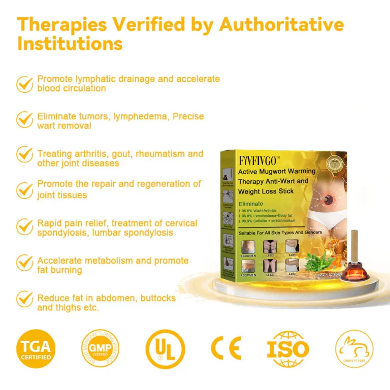 Fivfivgo™ Bioactive Wormwood Heat Therapy Stick 4 Fivfivgo™ Bioactive Wormwood Heat Therapy Stick