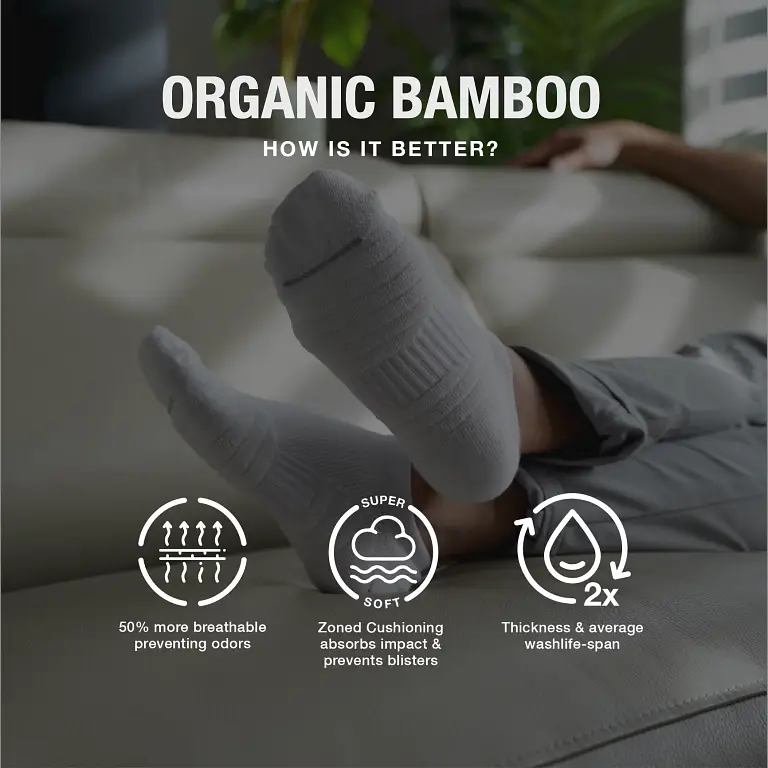 CloudFusion Crew Socks 3 CloudFusion Crew Socks