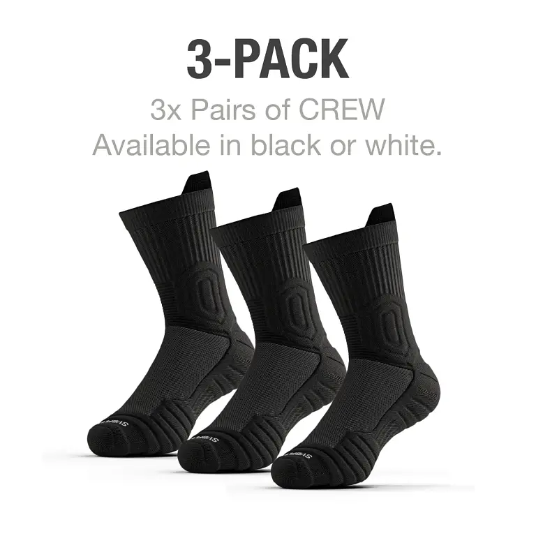 CloudFusion Crew Socks 4 CloudFusion Crew Socks