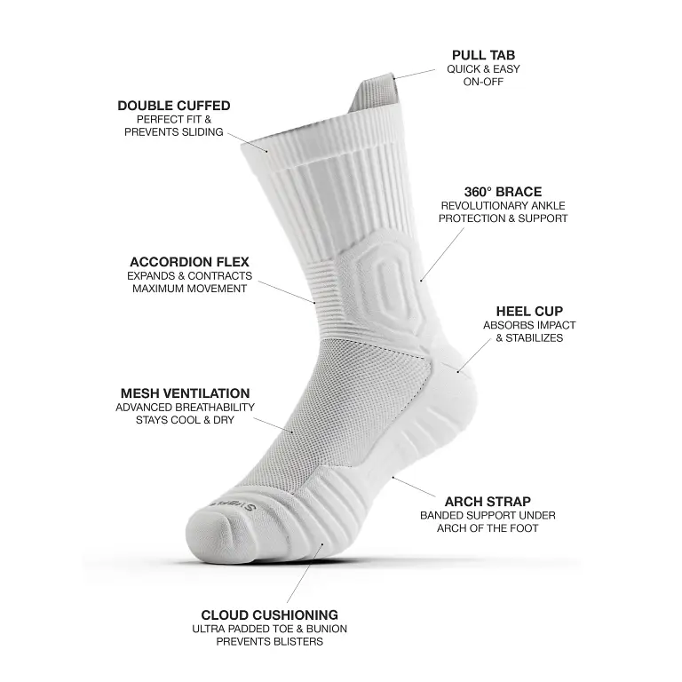 CloudFusion Crew Socks 6 CloudFusion Crew Socks