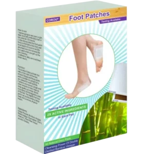 COROU® Natural Herbal Tourmaline Far Infrared Foot Patches