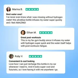 AliveBlue Hydrogen Bottle at a Glance 22 AliveBlue Hydrogen Bottle at a Glance