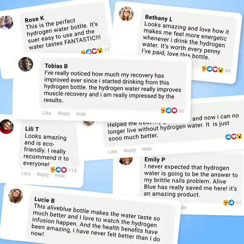 AliveBlue Hydrogen Bottle at a Glance 4 AliveBlue Hydrogen Bottle at a Glance