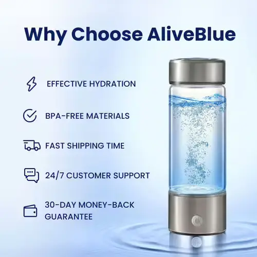 AliveBlue Hydrogen Bottle at a Glance 3 AliveBlue Hydrogen Bottle at a Glance