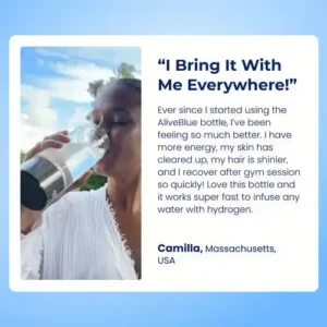 AliveBlue Hydrogen Bottle at a Glance 18 AliveBlue Hydrogen Bottle at a Glance