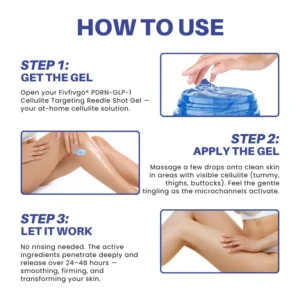 Fivfivgo® PDRN-GLP-1 Cellulite Targeting Reedle Shot Gel 13 Fivfivgo® PDRN-GLP-1 Cellulite Targeting Reedle Shot Gel