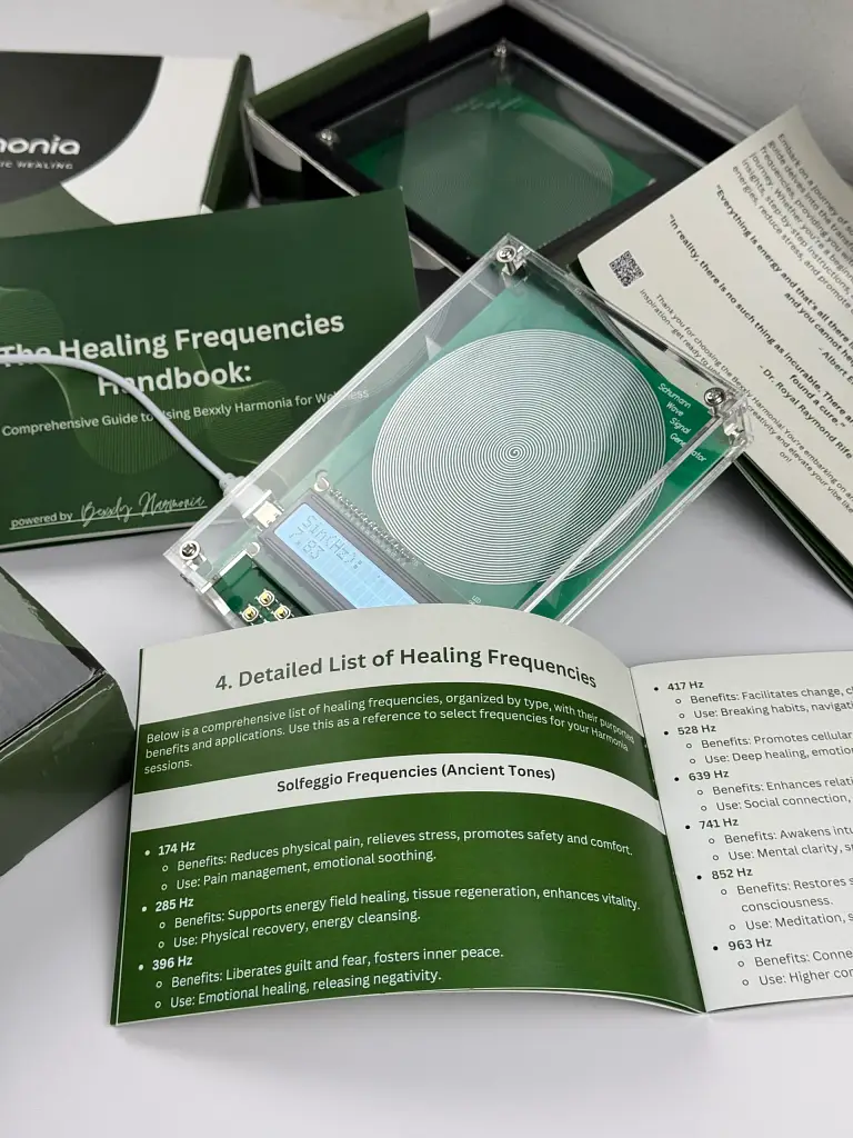 Bexxly HARMONIA – A Custom Healing Frequency Generator 4 Bexxly HARMONIA – A Custom Healing Frequency Generator