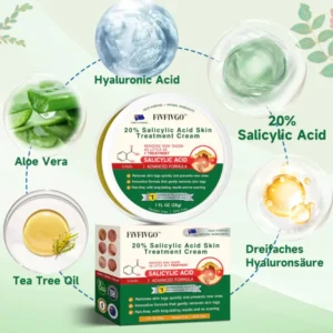 Fivfivgo™ 20% Salicylic Acid Skin Treatment Cream 17 Fivfivgo™ 20% Salicylic Acid Skin Treatment Cream