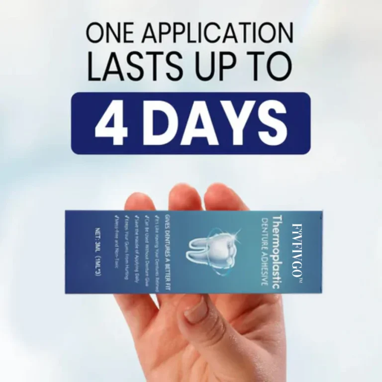 Fivfivgo™ Thermoplastic Denture Adhesive 8 Fivfivgo™ Thermoplastic Denture Adhesive