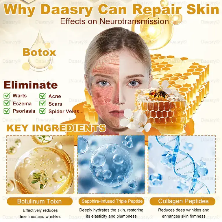 Daasry® “Dermal Gold” Botox Bee Venom Skin Restoration Cream 2 Daasry® “Dermal Gold” Botox Bee Venom Skin Restoration Cream