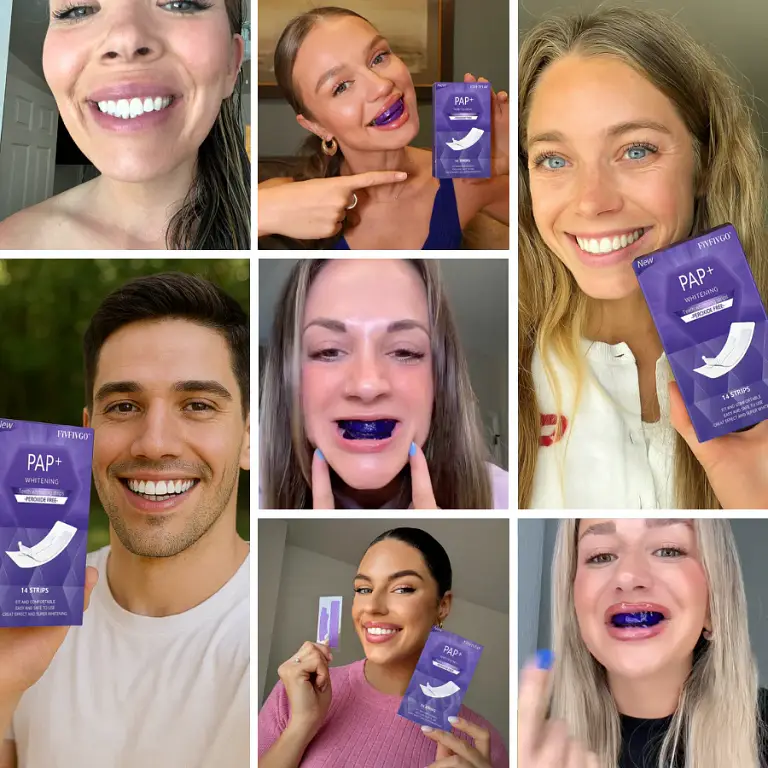 Fivfivgo® Purple Whitening Teeth Strips 5 Fivfivgo® Purple Whitening Teeth Strips