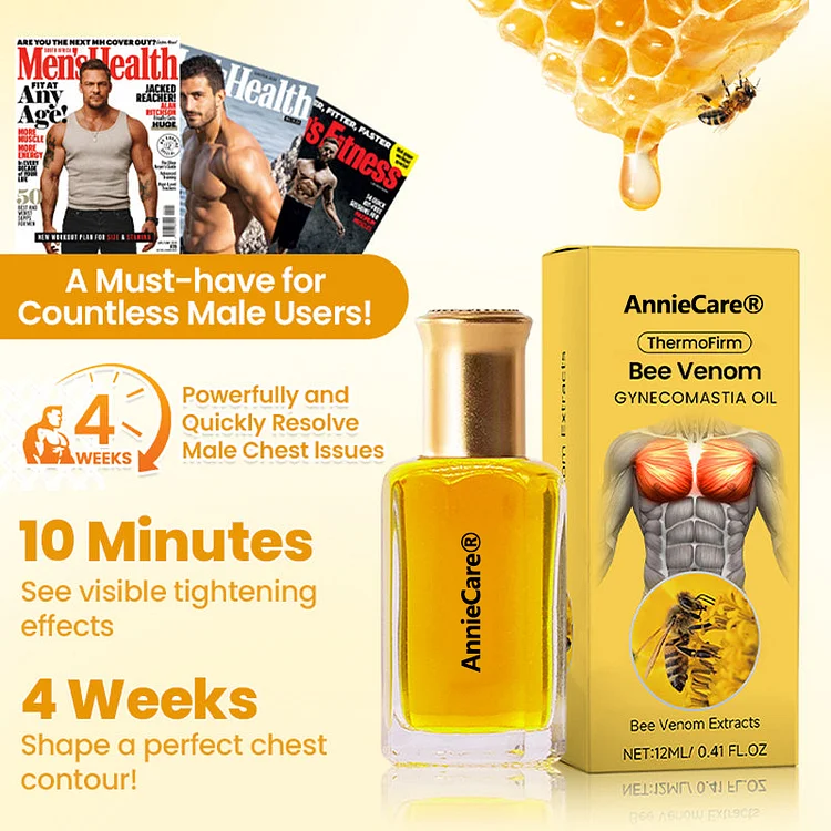 AnnieCare® ThermoFirm Bee Venom Gynecomastia-Oil 2 AnnieCare® ThermoFirm Bee Venom Gynecomastia-Oil